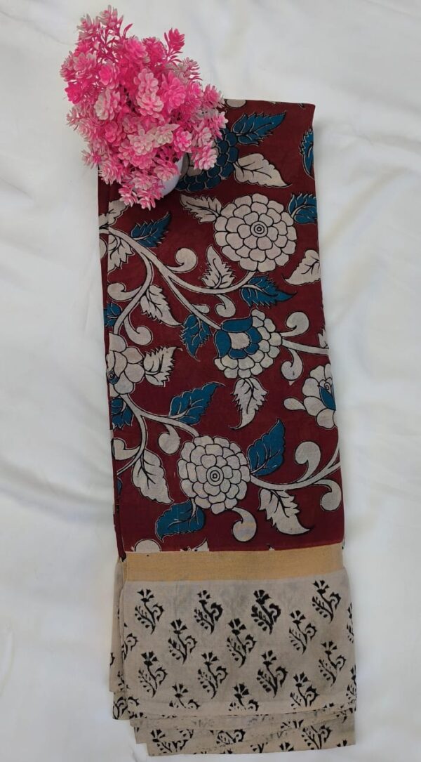 Nellore Kalamkari Saree