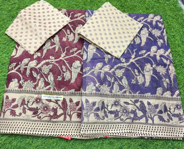 Kalamkari Cotton Saree